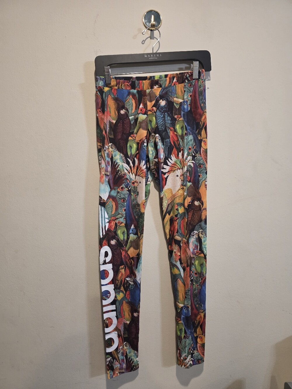 adidas Kids Multicolor Parrot Print Leggings